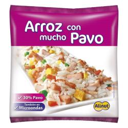 ARROZ CON PAVO ALINUT C/7120 BOLSA 240.GR.