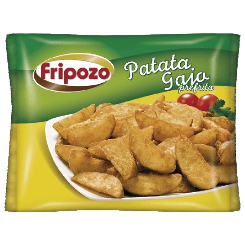 PATATA CONG.FRIPOZO GAJO SABORIZADA BOLSA 1 KG