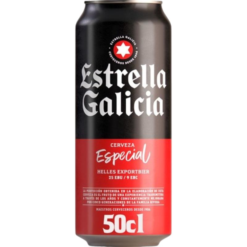CERVEZA E.GALICIA ESPECIAL 5.5% LATA/50CL