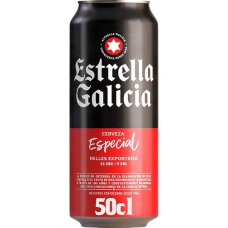 CERVEZA E.GALICIA ESPECIAL 5.5% LATA/50CL