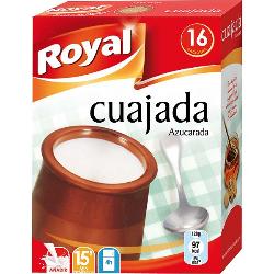 CUAJADA ROYAL16 RACIONES EST/4 SOBRES 48GR. 