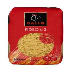 FIDEO GALLO C/2 BOLSA 450 GR