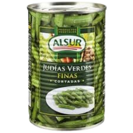 JUDIA VERDE ANCHA ALSUR LATA 390 GR
