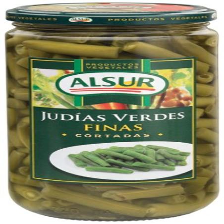 JUDIA VERDE FINA ALSUR TARRO CRISTAL 660 GR