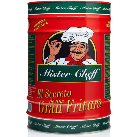ACEITE MISTER CHEFF ESP. FREIDORA LATA 25 L.