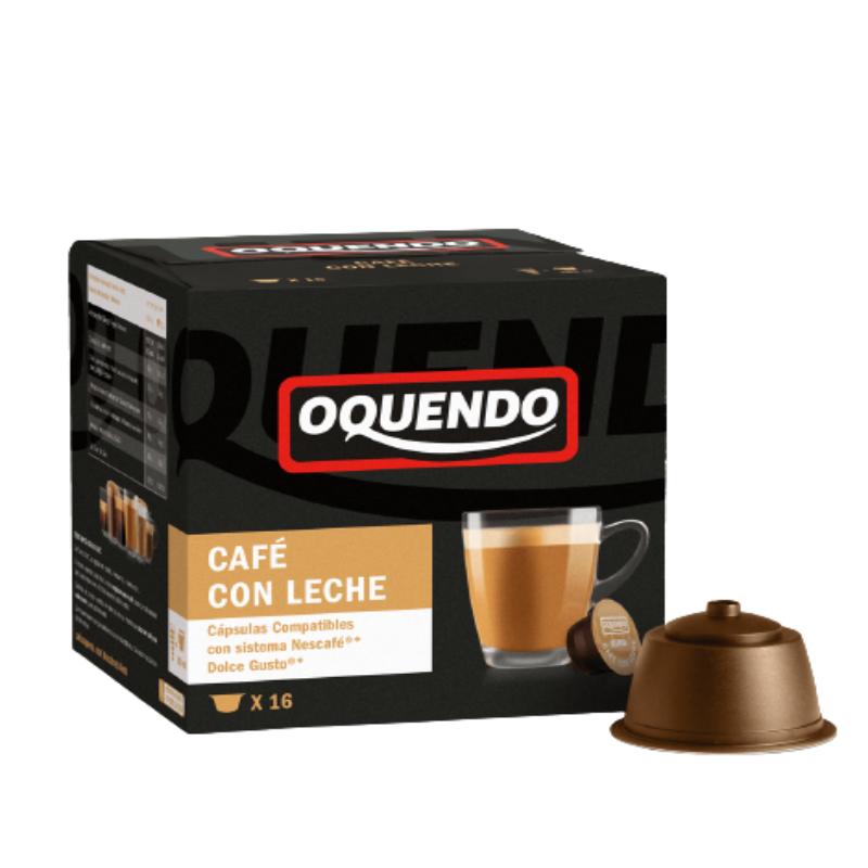 CAFE OQUENDO (D.GUSTO) CAFE LECHE EST/16UD 160GR