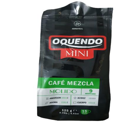 CAFE OQUENDO MOLIDO MEZCLA 70/30 P/125GR