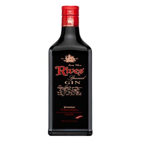 GINEBRA RIVES ESPECIAL B/NEGRA TRIDEST. 70CL.