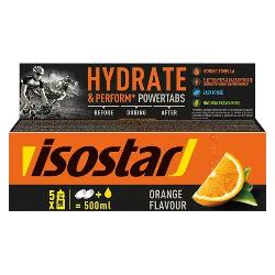 ISOSTAR POWERTABS NARANJA 120GR B/10 UD