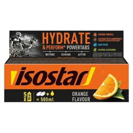 ISOSTAR POWERTABS NARANJA 120GR B/10 UD