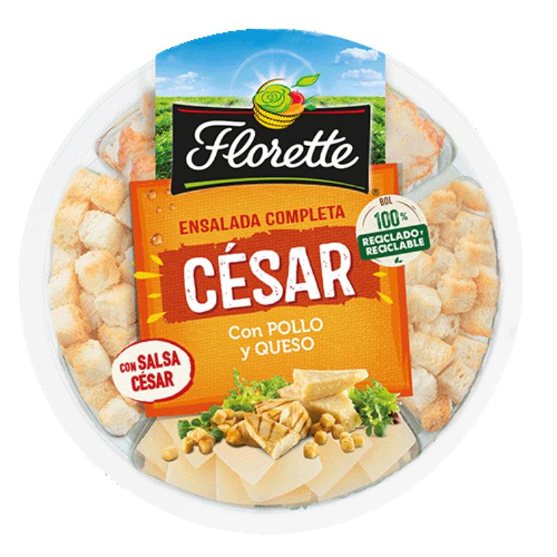 FLORETTE ENSALADA COMPLETA CESAR BARQUETA/205 GR