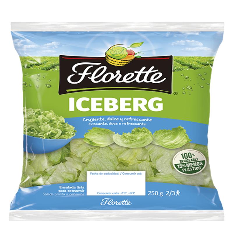 FLORETTE ENSALADA LECHUGA ICEBERG B/250 GR