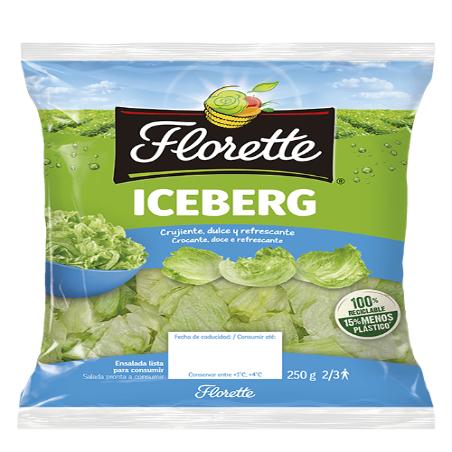 FLORETTE ENSALADA LECHUGA ICEBERG B/250 GR