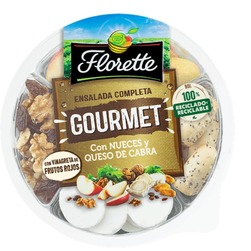 FLORETTE ENSALADA COMPLETA GOURMET NUEC-QUESO175GR