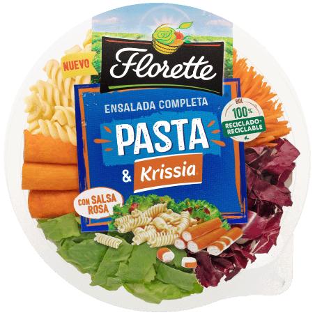 FLORETTE ENSALADA COMPLETA PASTA Y ATUN 325 GR