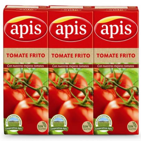 TOMATE FRITO APIS BRICK 215 GR PACK-3 UD
