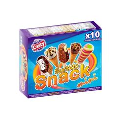 HELADO CASTY SURTIDO SNACK MINI P/10 UD