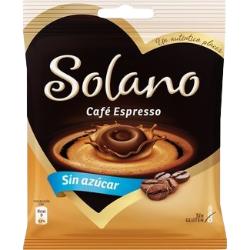 CARAMELOS SOLANO CAFE EXPRESSO S/AZUCAR B/99 GR
