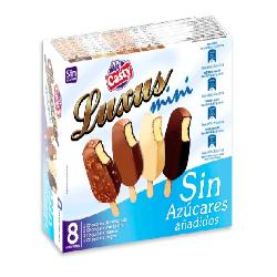 HELADO CASTY SURTIDO LUXUS MINI S/AZUCAR P/8 UD