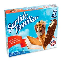 HELADO CASTY SURTIDO FAMILIAR P/12 UD