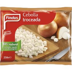 CEBOLLA  CONG. TROCEADA FINDUS BOLSA 250GR
