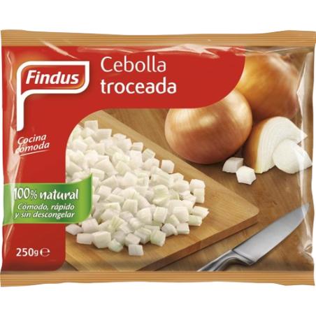 CEBOLLA  CONG. TROCEADA FINDUS BOLSA 250GR
