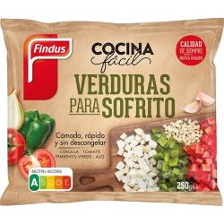 VERDURA SOFRITO FINDUS BOLSA 250 GR