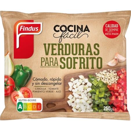 VERDURA SOFRITO FINDUS BOLSA 250 GR