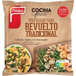 REVUELTO TRADICIONAL SETAS Y GAMBAS FINDUS B/300 G