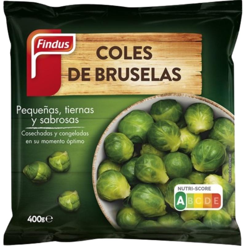 COLES DE BRUSELAS CONGELADA FINDUS BOLSA 400 GR.