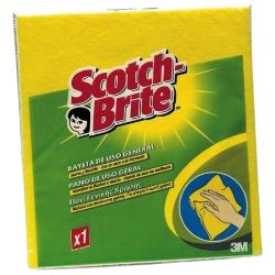 BAYETA FIBRA AMARILLA 36X40 SCO/BRIT MULTIUSO P/1U