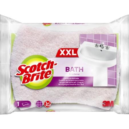 ESTROPAJO BLANCO C/ESPON SCO/BRI BATH XXL BAÑO 1UD