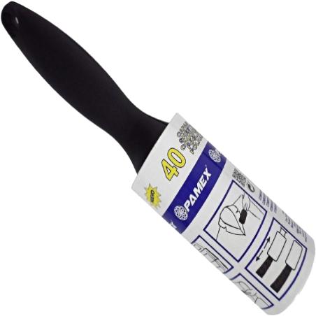 RODILLO ATRAPAPELUSA PAMEX 40 CAPAS UD