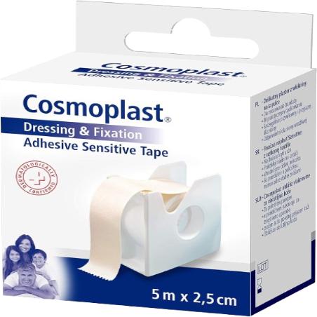ESPARADRAPO TEXTIL COSMOPLAST 5M X 2,5CM UD