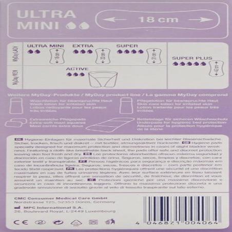 COMPRESA MY DAY ULTRA MINI CAJA 28 UNIDADES