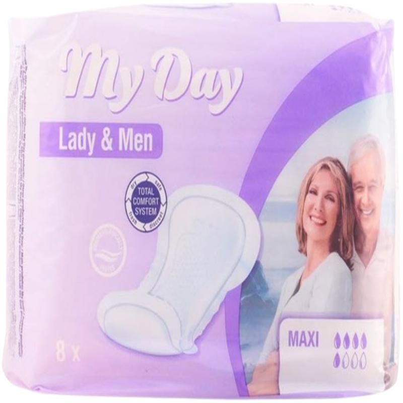 COMPRESA MY DAY MAXI PAQUETE 8 UD.