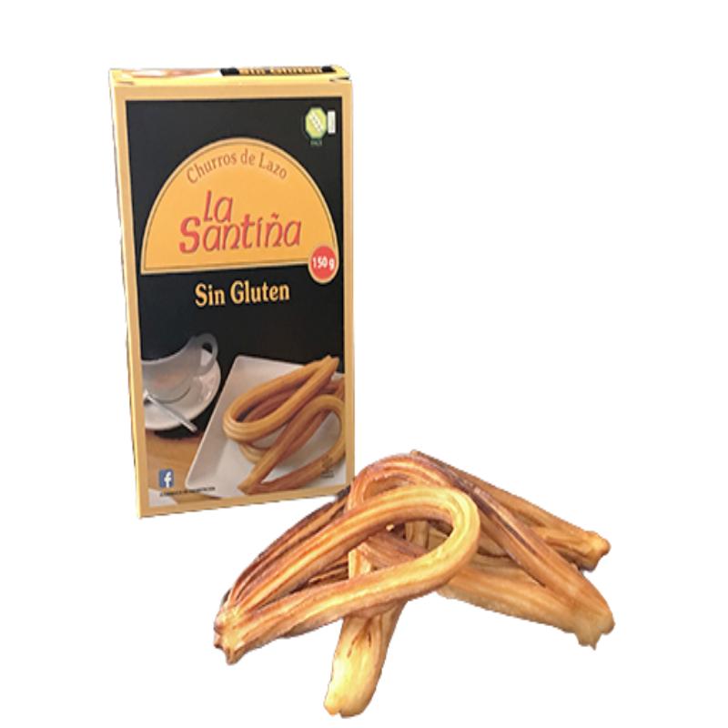 CHURROS SIN GLUTEN LAZO LA SANTIÑA P/150GR