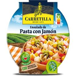 ENSALADA CARRETILLA PASTA CON JAMON E/240 GR