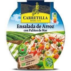 ENSALADA CARRETILLA ARROZ CON PALITOS E/240 GR