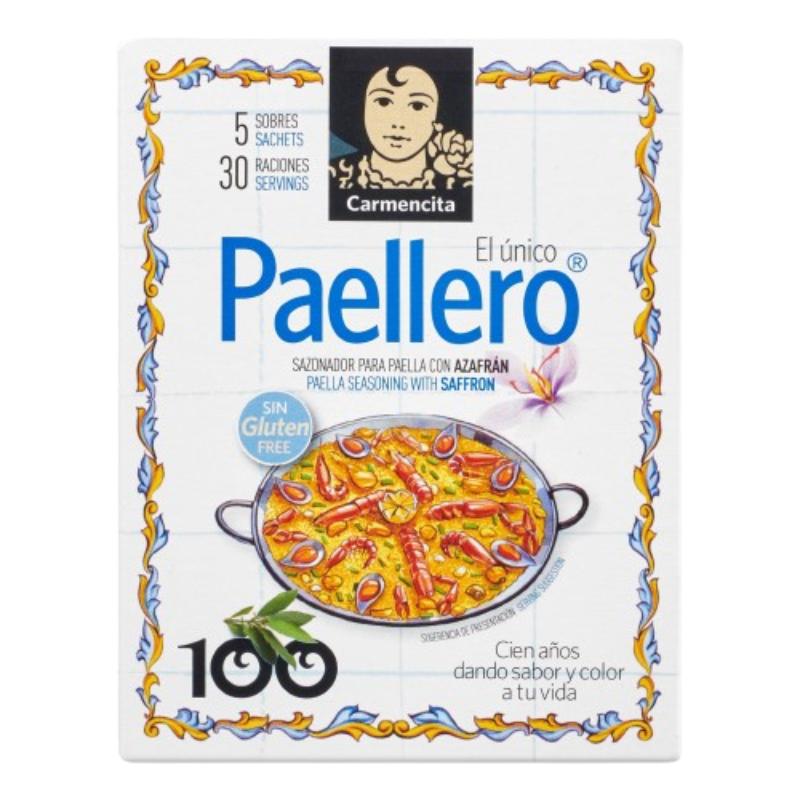 SAZONADOR PAELLA C/AZAFRAN CARMENCITA P/5 UD