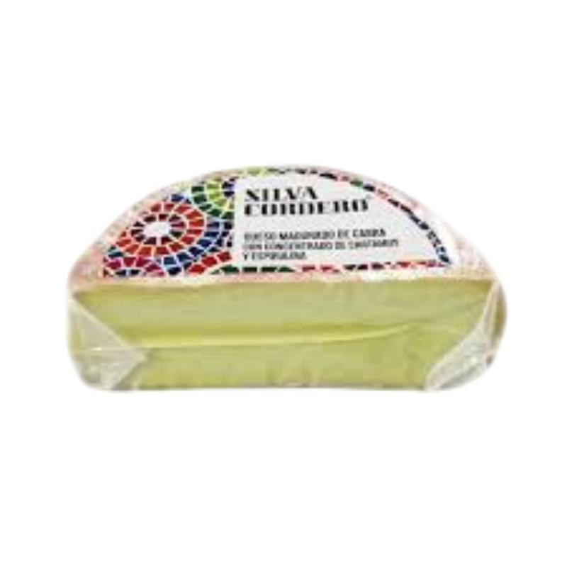 QUESO CABRA SILVA CORDERO VERDE MITAD X KG