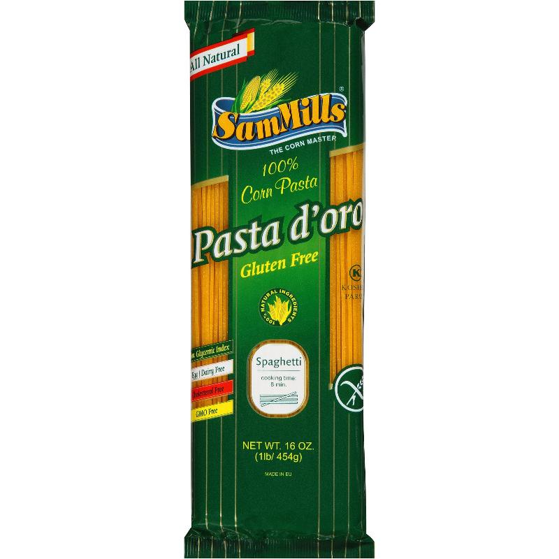 PASTA SPAGUETTI SAMMILLS S/GLUTEN P/500 GR