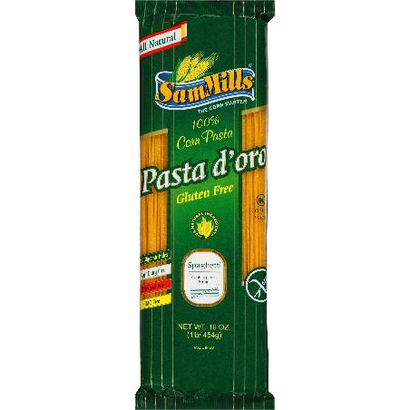 PASTA SPAGUETTI SAMMILLS S/GLUTEN P/500 GR