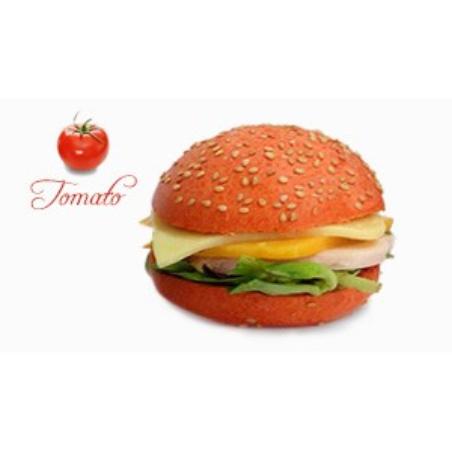 PAN HAMBURGUESA MINI HAPPY BUNS TOMATE CONG. C/50U