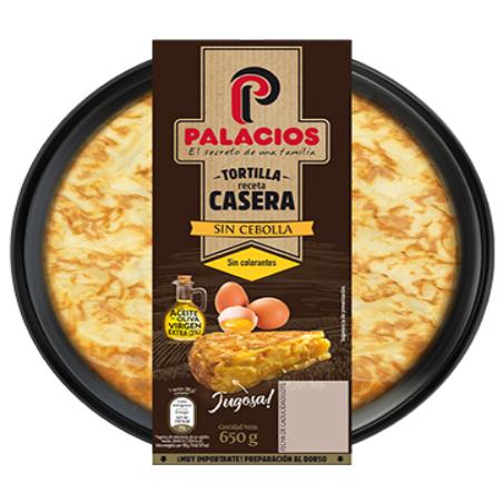 TORTILLA PATATA PALACIOS S/CEBOLLA REFRIG 600GR