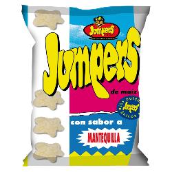 APERITIVOS JUMPERS SABOR MANTEQUILLA B/100 GR