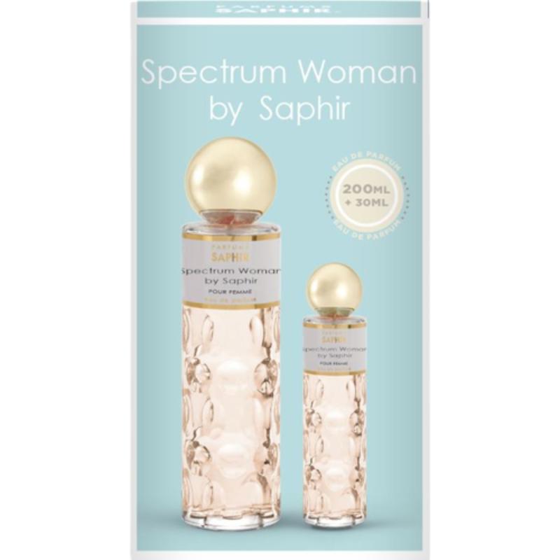PERFUME SAPHIR MUJER ESTUCHE 200 ML+MINI 30MLL UD