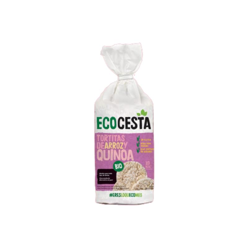 ECO CESTA TORTITAS DE ARROZ C/QUINOA P/100 GR