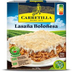 LASAÑA CARRETILLA BOLOÑESA P/375 GR
