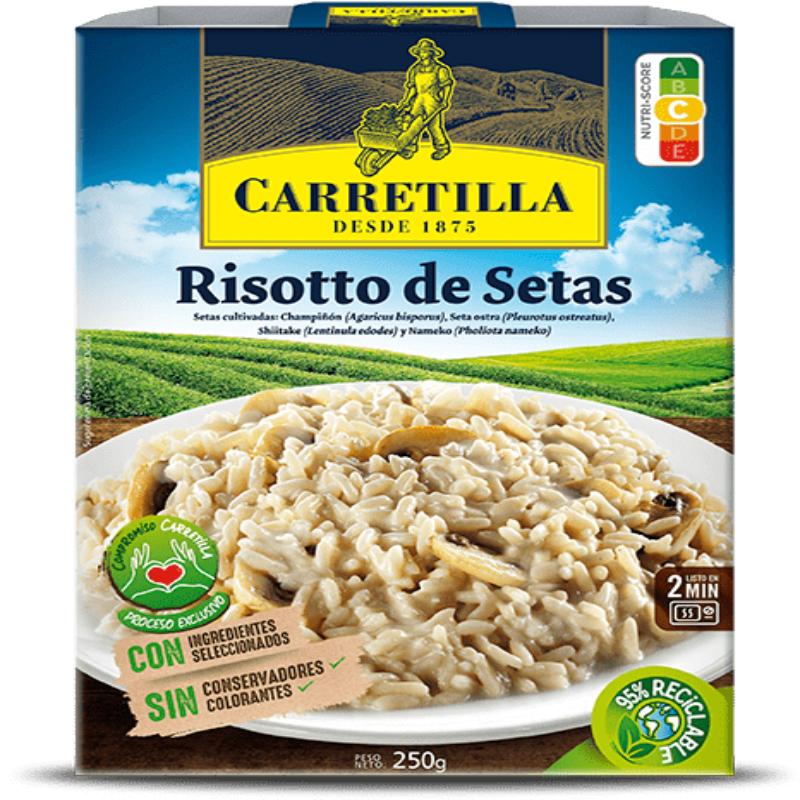 RISOTTO DE SETAS CARRETILLA P/250 GR